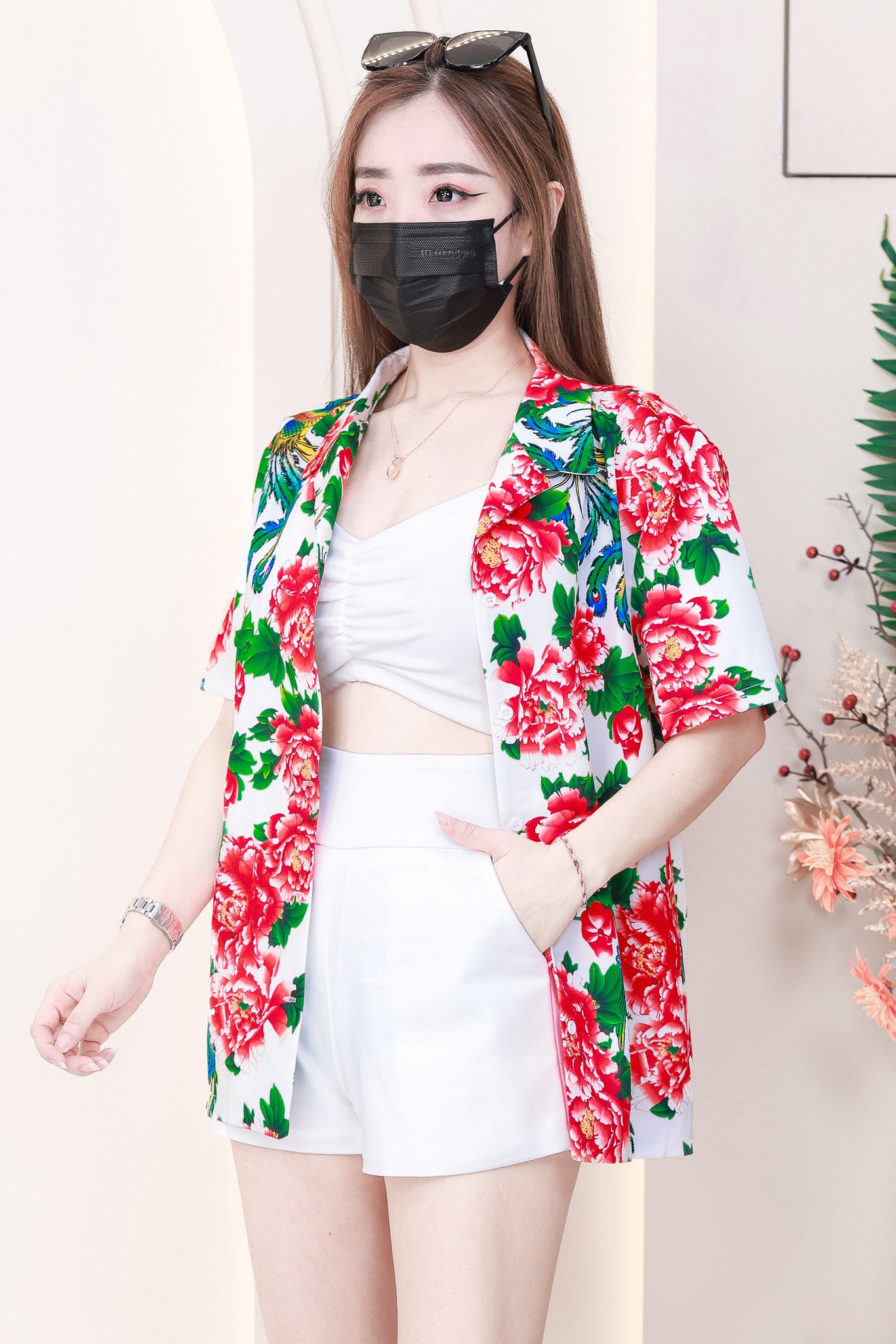 【T1106751】男女同款东北大花西装时装上衣 ❤️❤️ 【B-R1-C2】