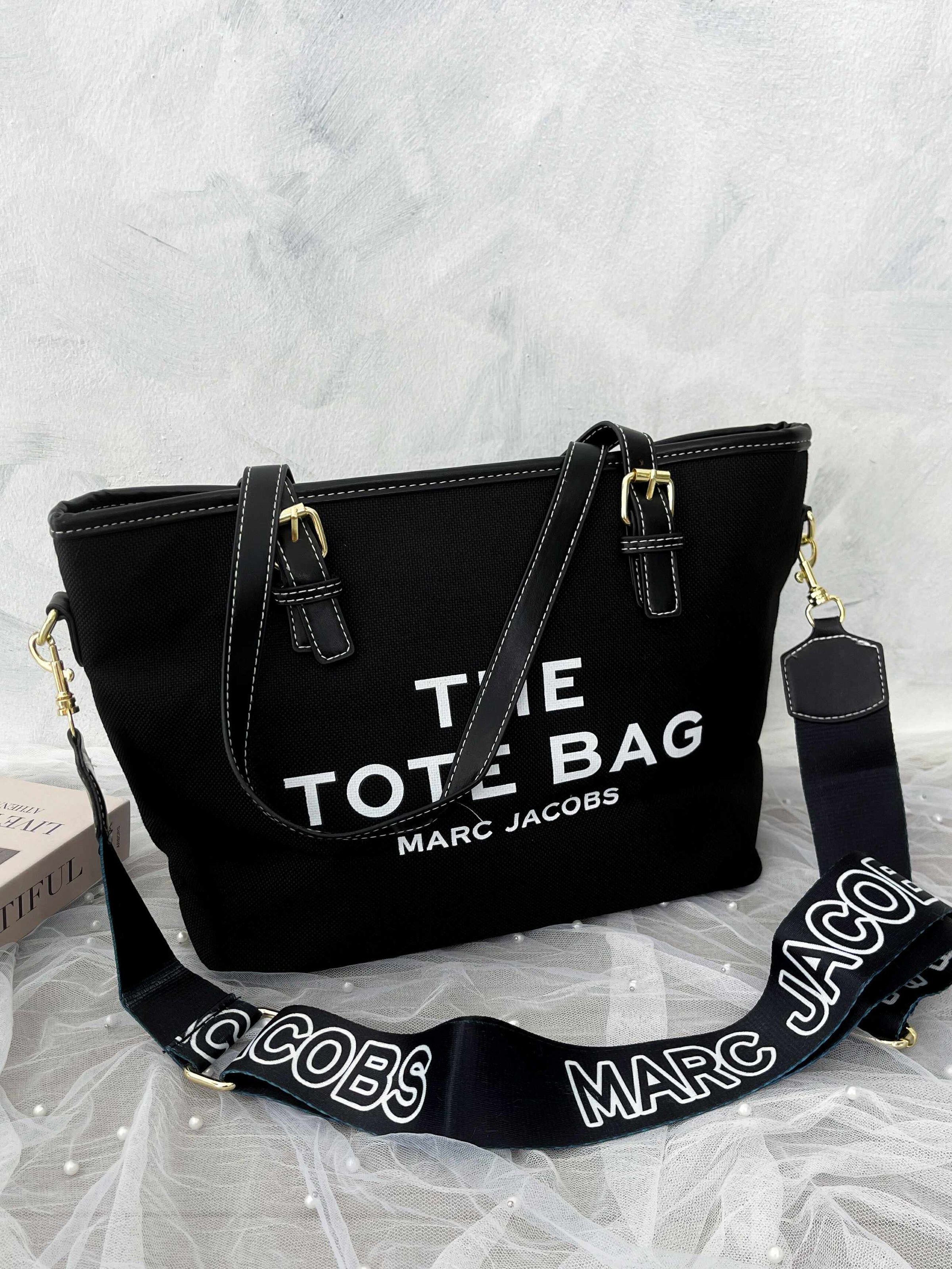 【A2743】高质量大容量帆布托特包 , 可手提肩背 👜❤️