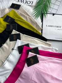 【S6422】✨独家爆单王✨ 独家定制款高品质简约日常西装万能高腰阔腿百搭短裤，有口袋 后中拉链 ❤️❤️ 【D-R1-C4】