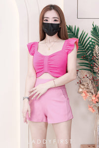 【S80194】🧧 宠粉福利回馈 🧧 【LFW独家爆款】万能西装高腰休闲百搭短裤，有口袋 后中拉链，内层加里布【B-R2-C2】