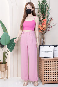 【T3395】独家爆款方领无袖肩带纯棉弹力内搭上衣 ❤❤ 【B-R2-C1】