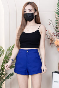 【S303971】🧧 宠粉福利回馈 🧧独家爆款中高腰西装高腰休闲百搭短裤，有口袋 #百搭必备款 ❤️❤️ 【B-R3-C3】