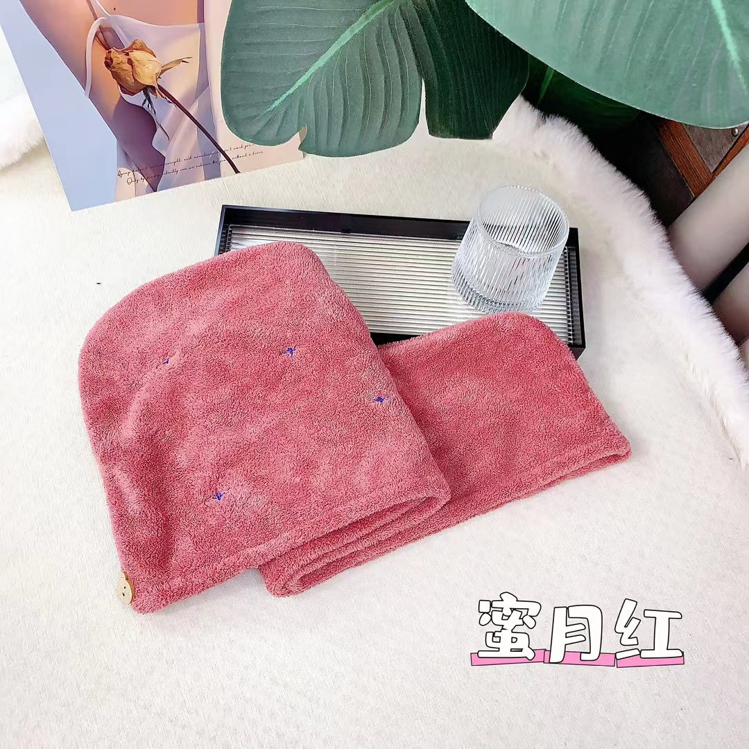 【P2013】新款洗头专用速干干发帽 ❤️