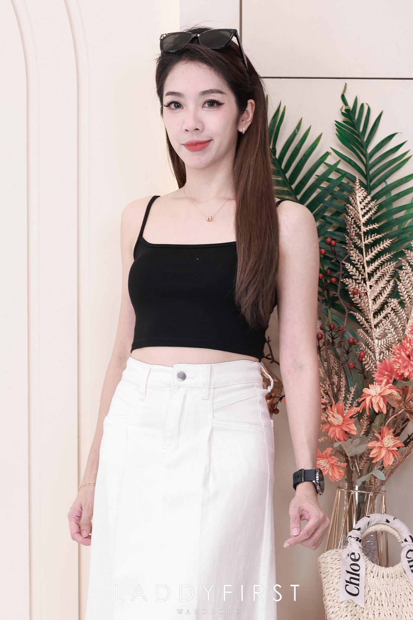 【L7140】韩版百搭休闲简约牛仔长裙，有口袋 ❤️❤️