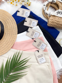 【S38578】独家爆款高品质【 新万能 】西装高腰休闲简约百搭短裤，后中隐形拉链，有口袋，内层加里布 #百搭必备 🔥🔥 【A-R1-C1】