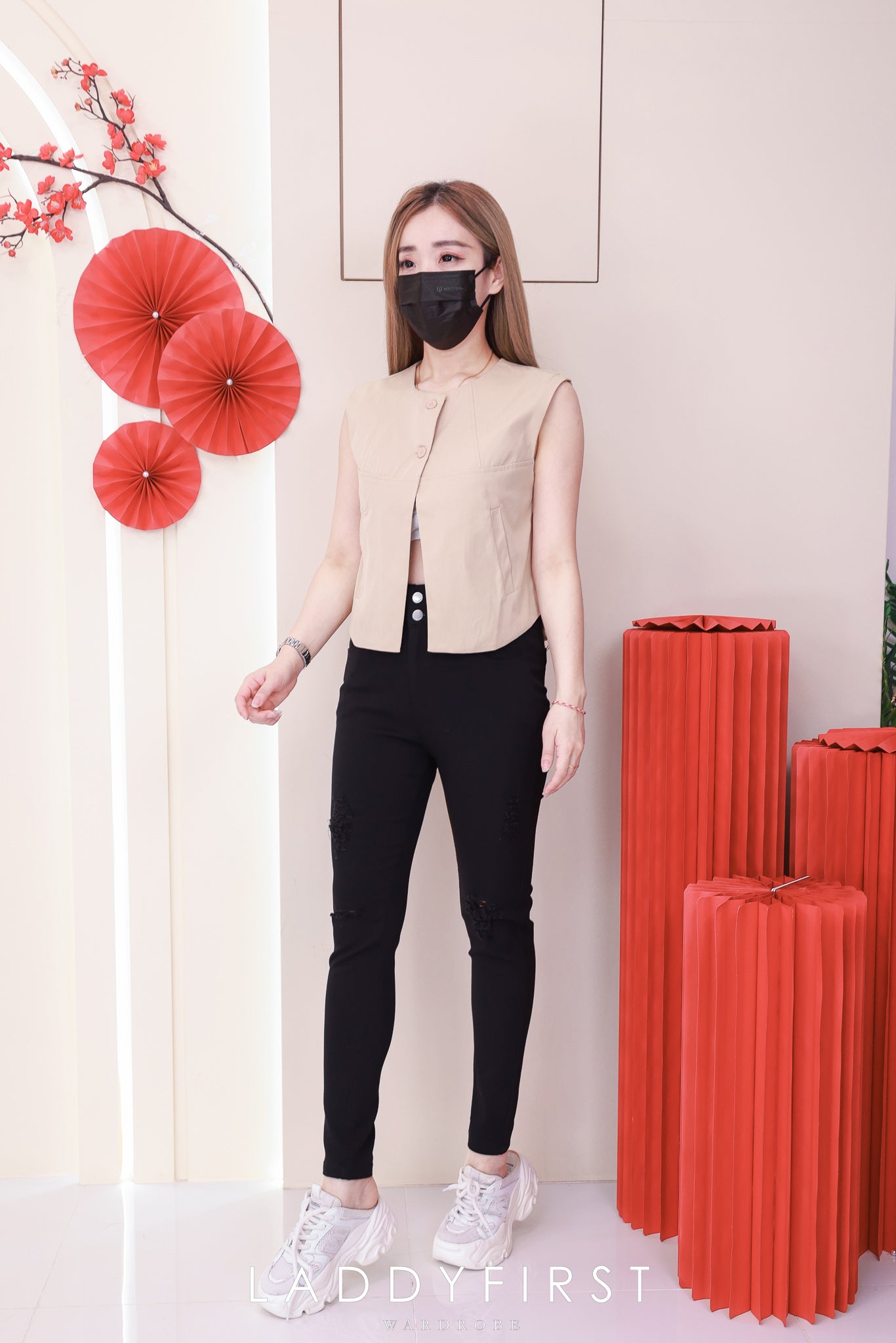 【T13972 / 16416】高品质英伦风马甲式西装上衣 ❤❤ 【A-R1-C1】