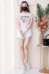 【T3811】高品质纯棉弹力圆领短袖日常简约休闲百搭上衣 ❤️❤️ 【B-R1-C4】