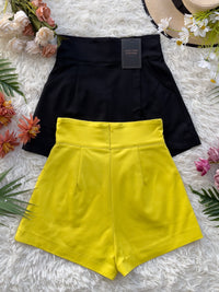 【S4902】【网站福利款✨】独家爆款高腰西装高腰百搭裤裙，前裙后裤有口袋【B-R1-C3】