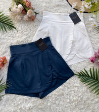 【S4902】【网站福利款✨】独家爆款高腰西装高腰百搭裤裙，前裙后裤有口袋【B-R1-C3】