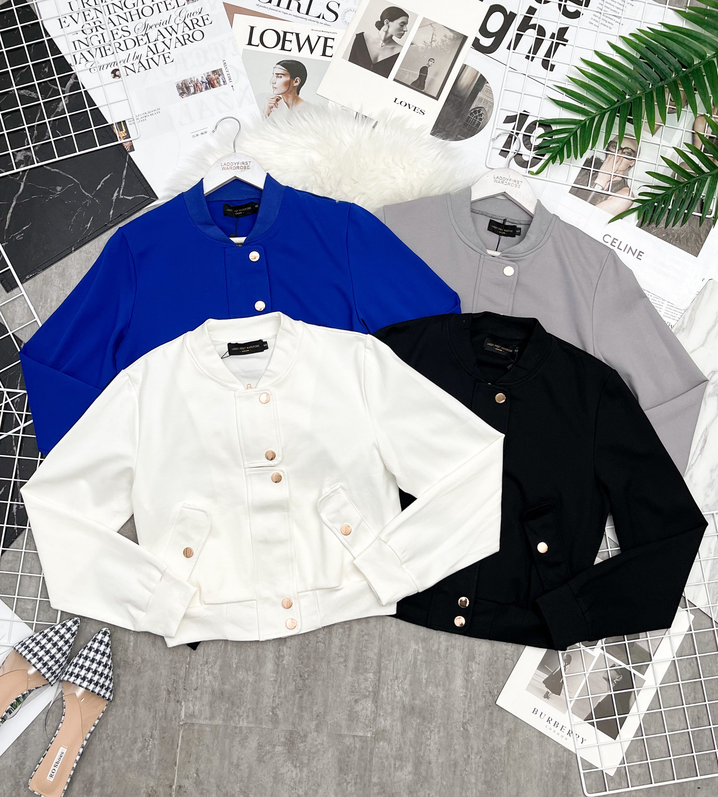 【JK150454】欧式风罗马两穿外套上衣，有口袋