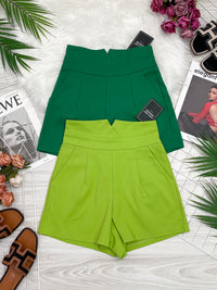 【S3720】小v设计西装高腰百搭，有口袋，后中拉链 【C-R1-C3】