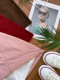 【S9546】高品质简约高腰显瘦A字牛仔百搭裙子，内层有里布短裤有口袋 ❤️❤️【D-R3-C3】