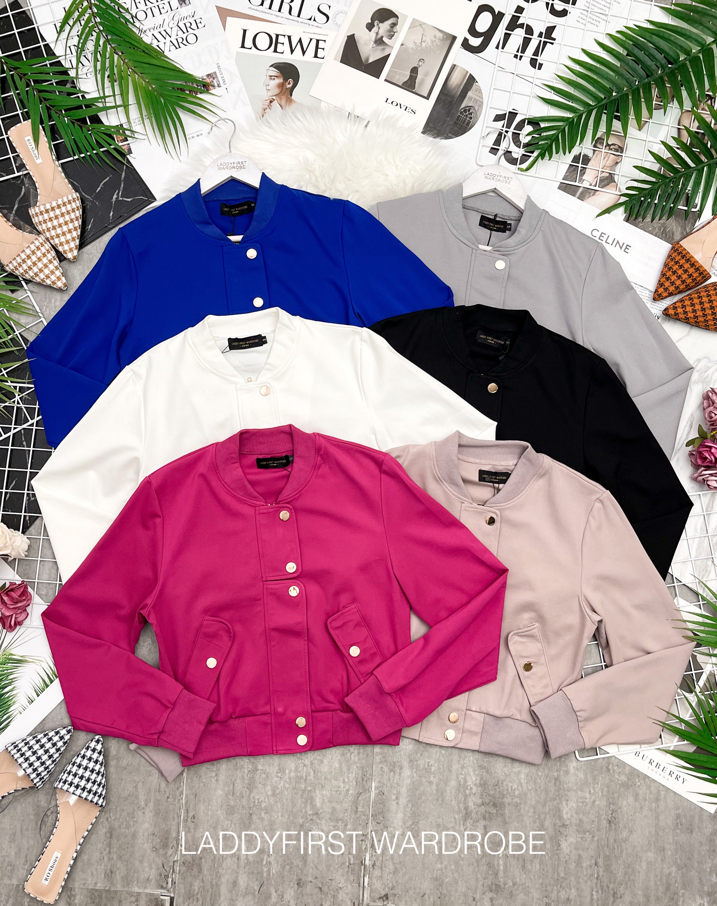 【JK150454】欧式风罗马两穿外套上衣，有口袋