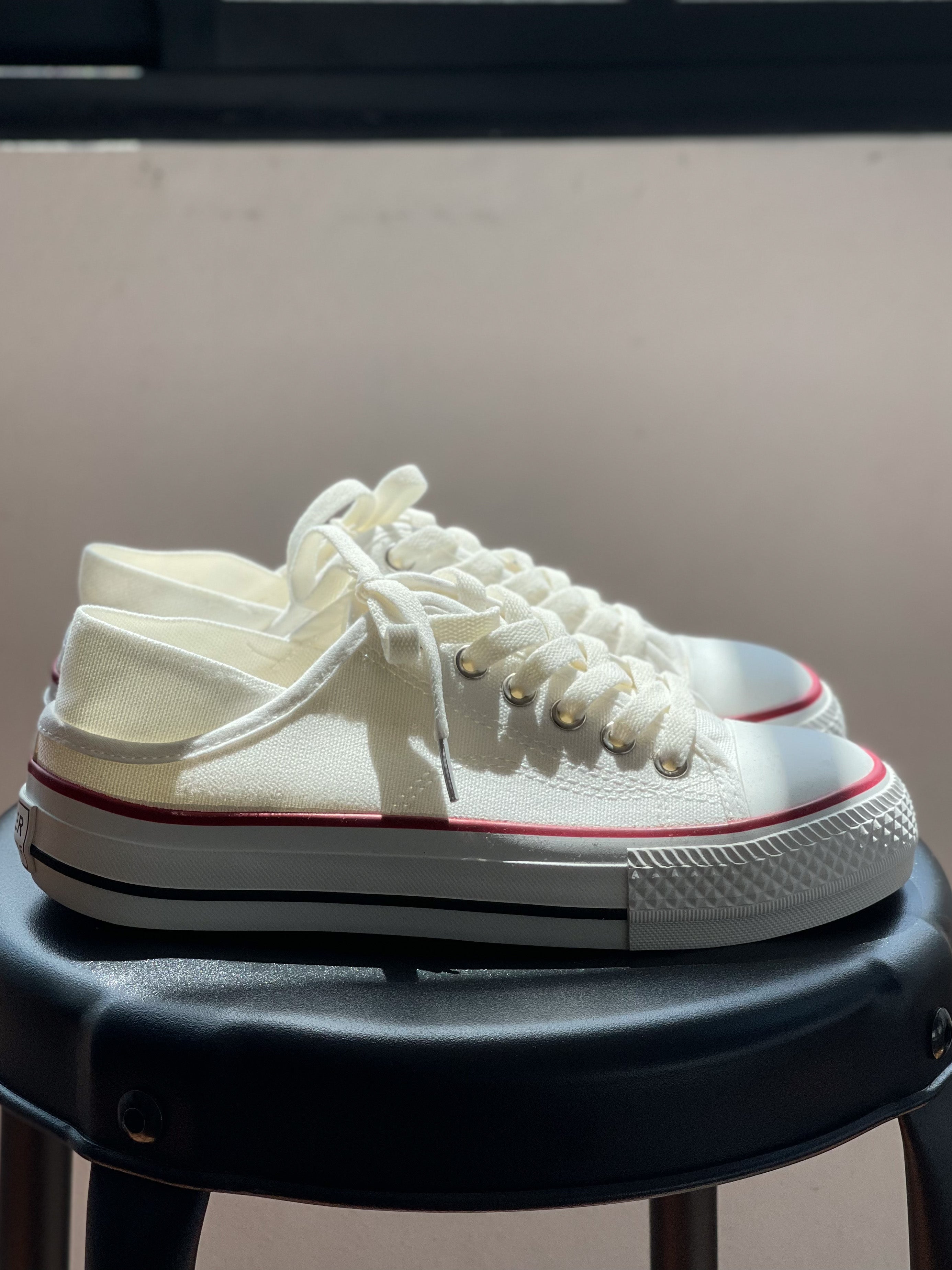 【R10527】高品质两穿休闲百搭小白鞋