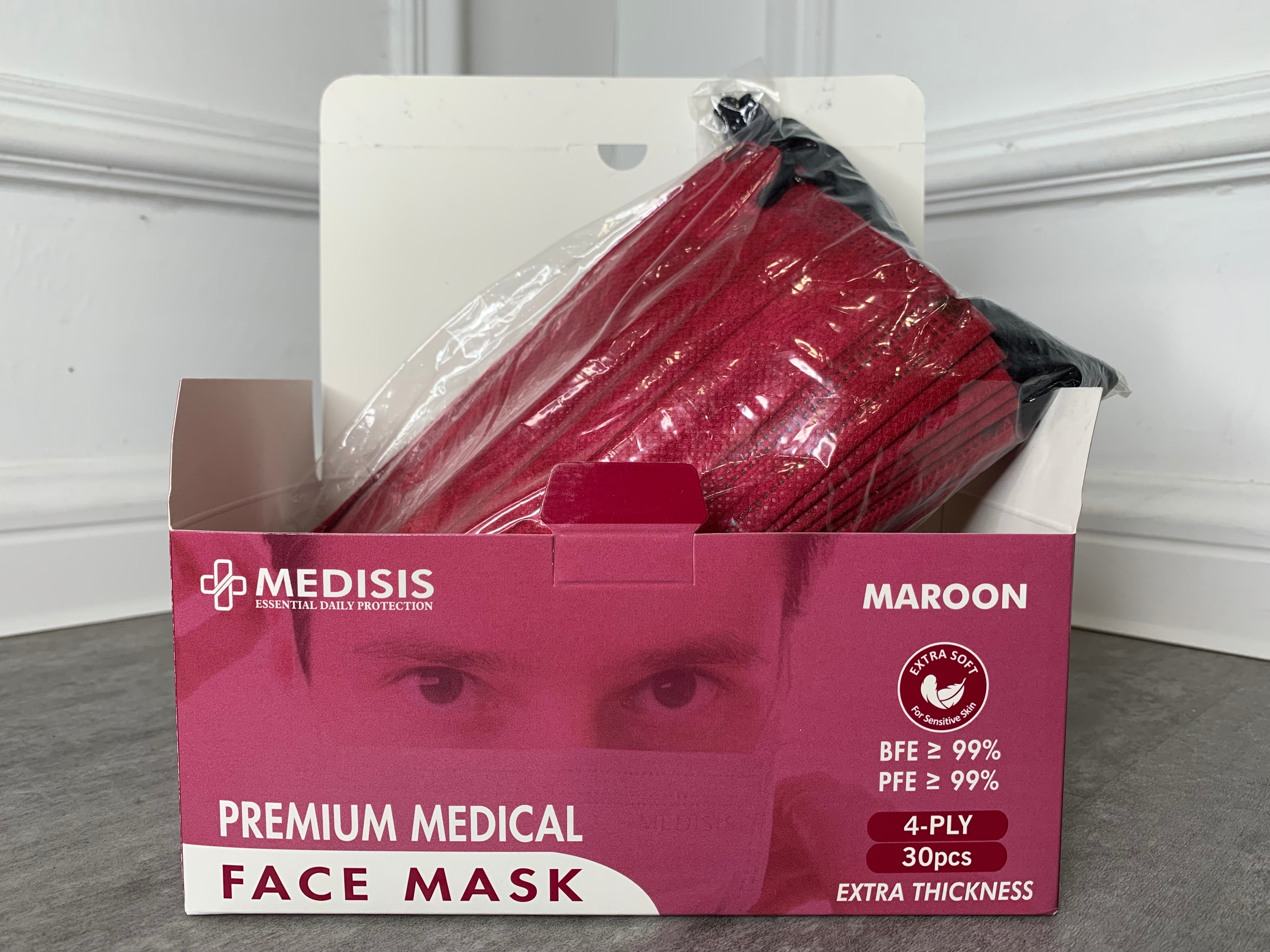 【A005】MEDISIS 4PLY MEDICAL FACE MASK 四层医疗口罩
