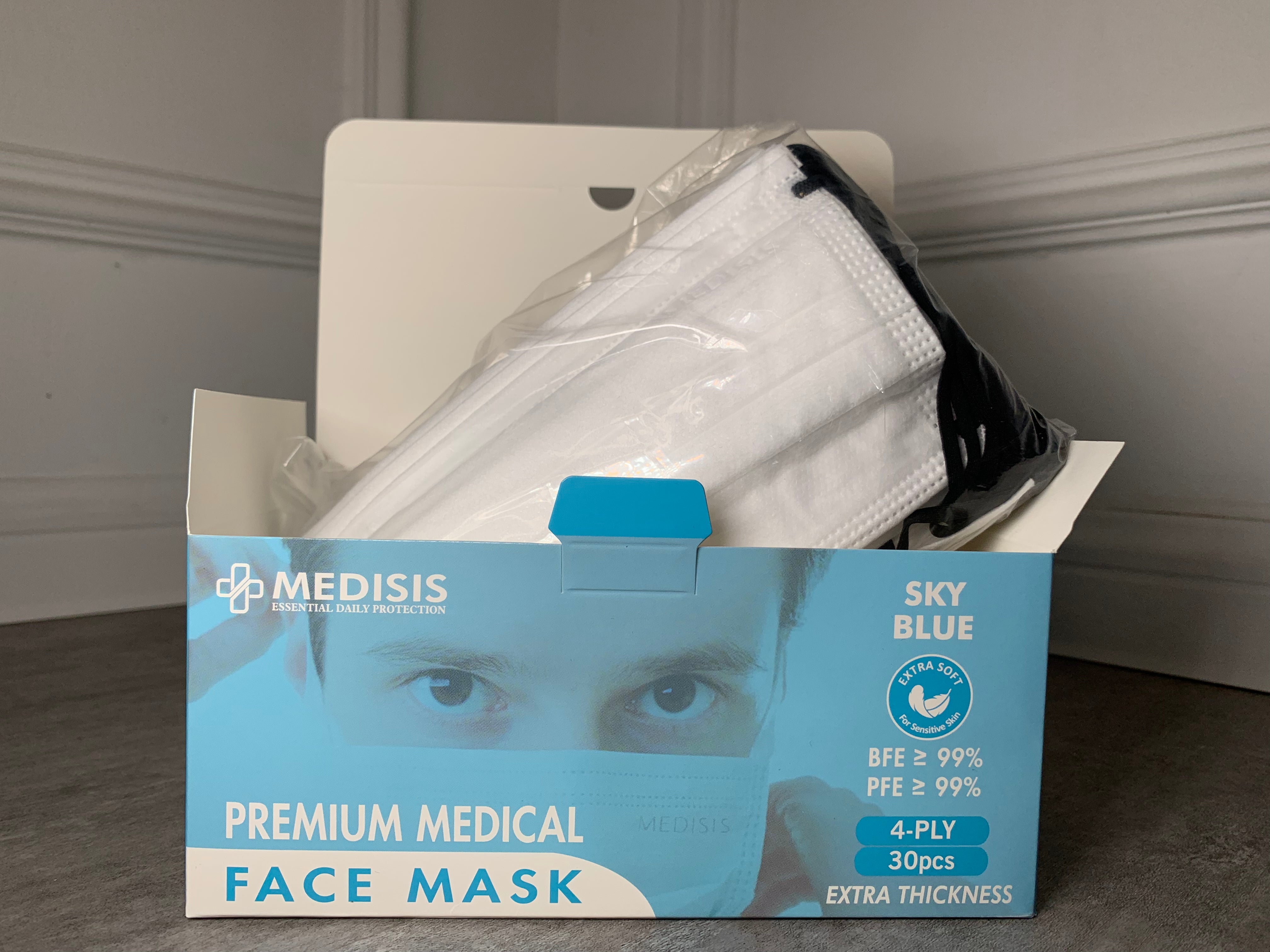 【A005】MEDISIS 4PLY MEDICAL FACE MASK 四层医疗口罩