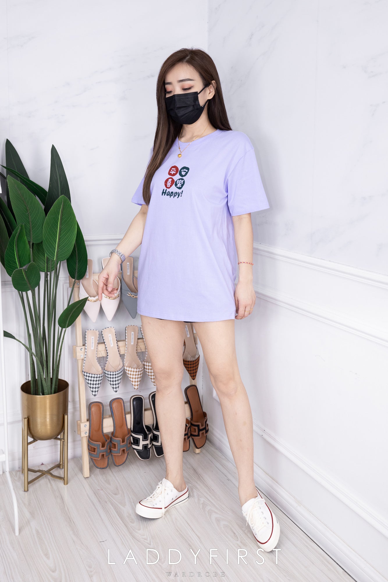 【O2228】平安喜樂男女同款Oversized上衣