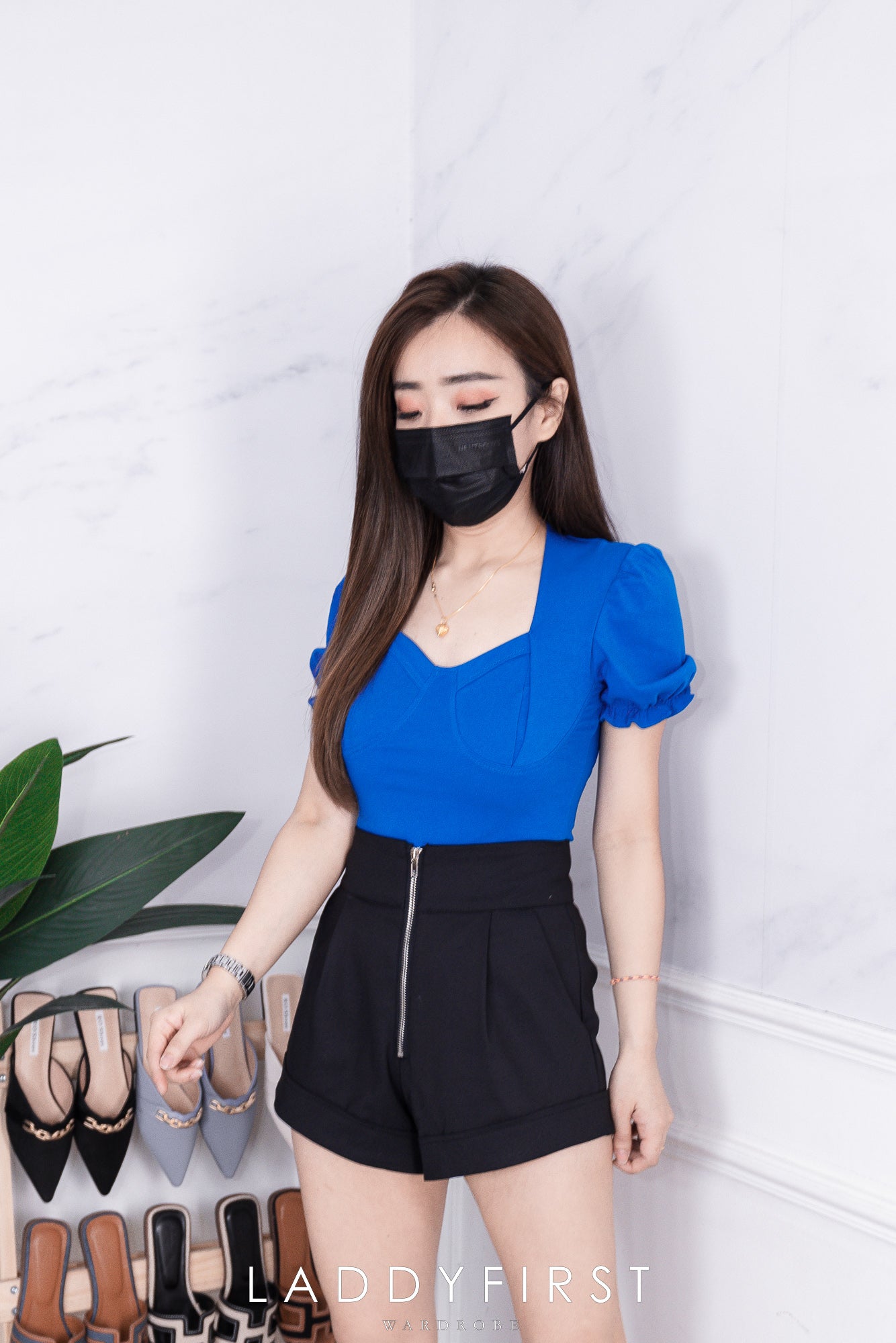 【T5152】泡泡袖简约休闲百搭上衣 ❤❤