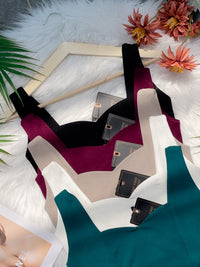 【T66162】🧧 宠粉福利回馈 🧧 独家爆款无拼缝双层爱心领无袖百搭小内搭上衣 ❤️❤️【A-R3-C3】