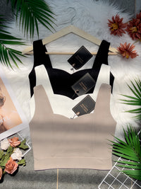 【T66162】🧧 宠粉福利回馈 🧧 独家爆款无拼缝双层爱心领无袖百搭小内搭上衣 ❤️❤️【A-R3-C3】