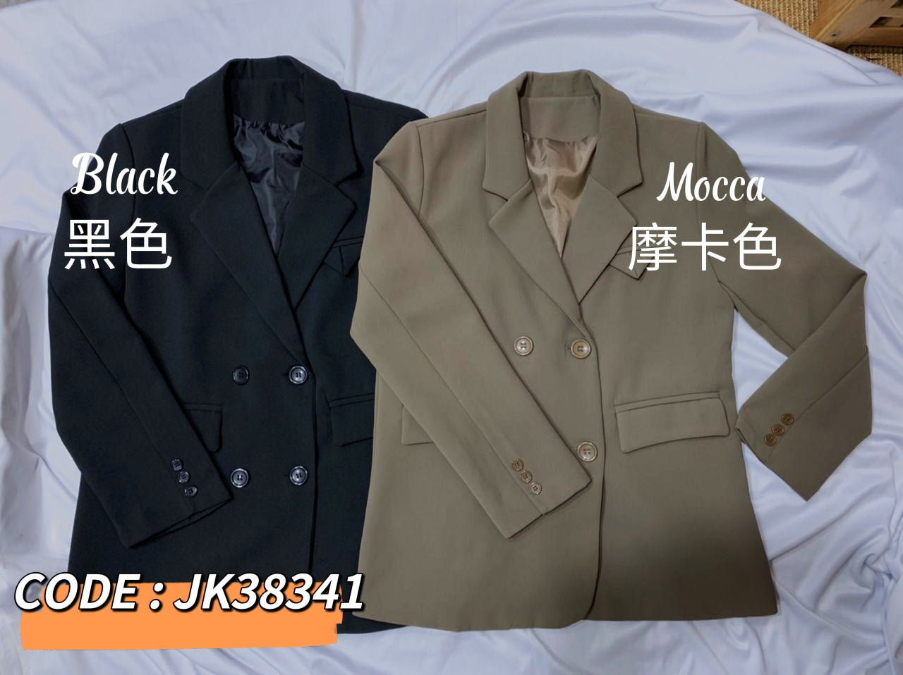 【JK38341】厚实西装上/外套 , 有肩垫